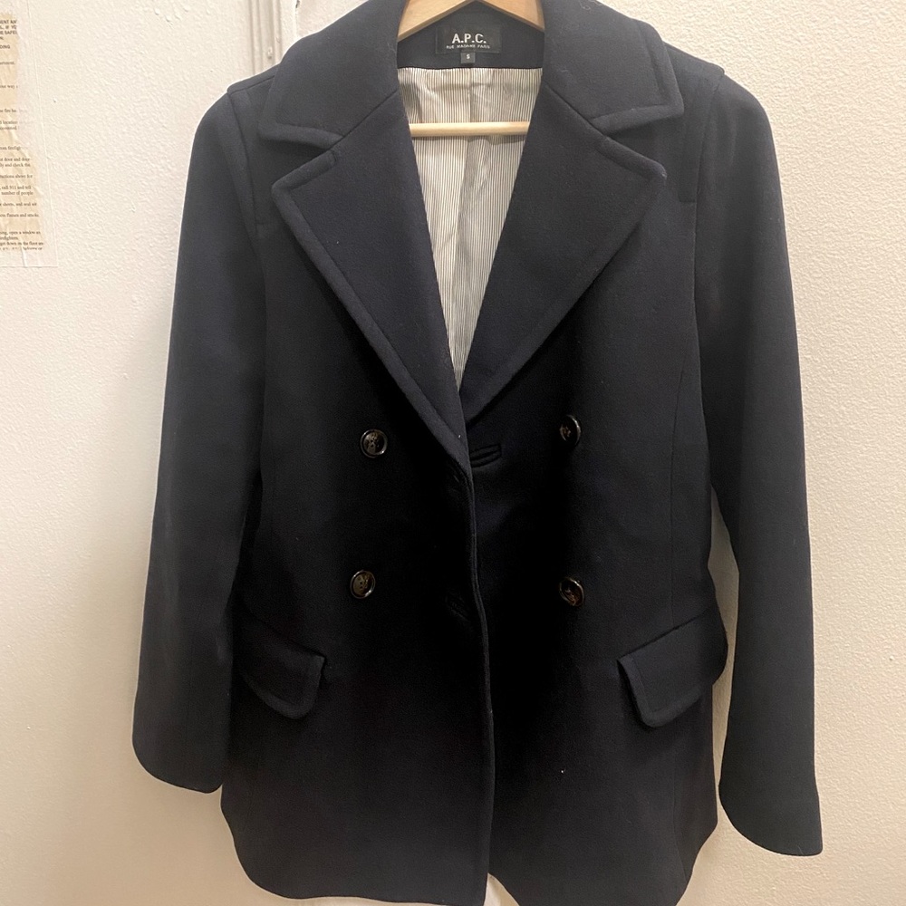 APC Wool Peacoat